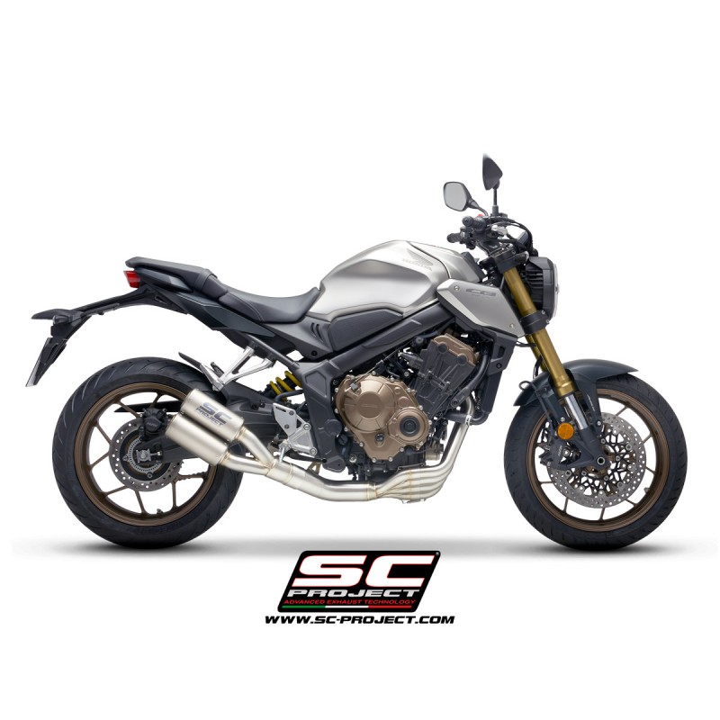 Uitlaatsysteem 4-2-1 CR-T titanium Honda CB650R (19-20)