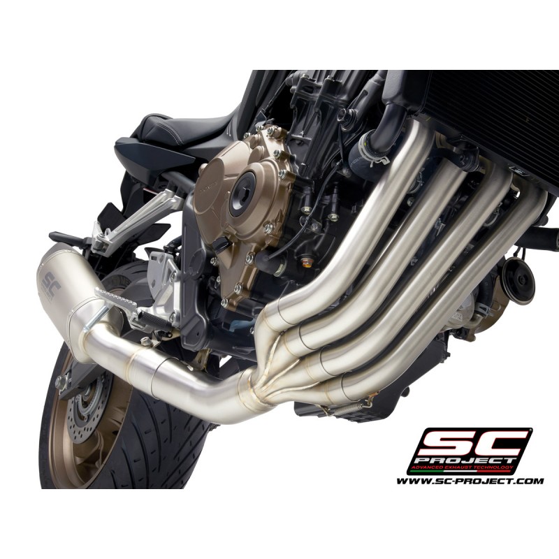 Uitlaatsysteem 4-1 SC1-R carbon Honda CB650R (19-20)