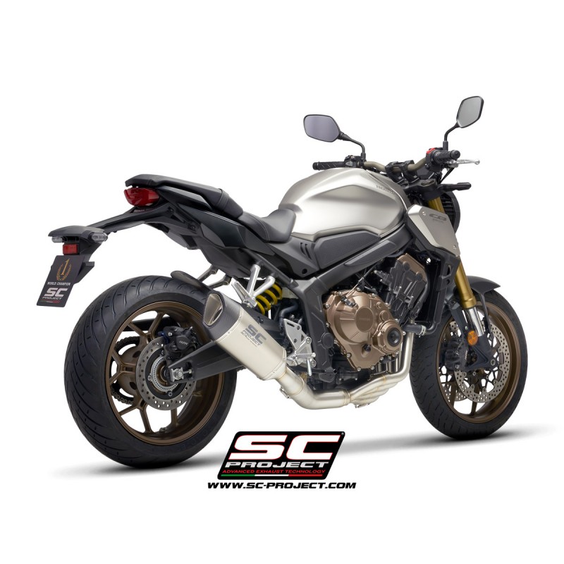 Uitlaatsysteem 4-1 SC1-R carbon Honda CB650R (19-20)