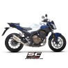 Uitlaatdemper SC1-M carbon Honda CB500-F-X/CBR500R (19-20)