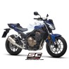 Uitlaatdemper SC1-M carbon Honda CB500-F-X/CBR500R (19-20)