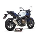 Uitlaatdemper SC1-M titanium Honda CB500-F-X/CBR500R (19-20)