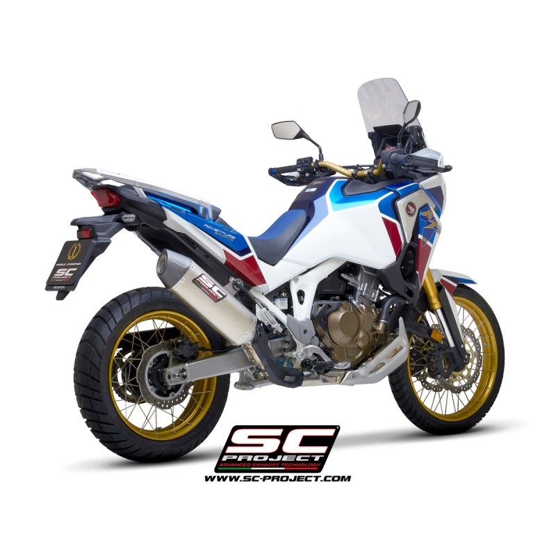 Uitlaatdemper X-Plorer II titanium Honda CRF1100L (20)