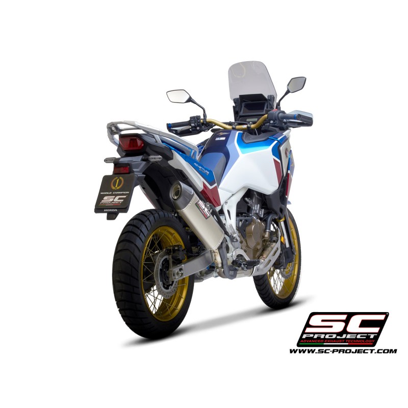 Uitlaatdemper X-Plorer II titanium Honda CRF1100L (20)