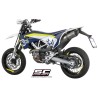 Uitlaatdemper Oval titanium Husqvarna 701 (16-20)