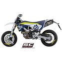 Uitlaatdemper Oval titanium Husqvarna 701 (16-20)