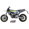 Uitlaatdemper Oval titanium Husqvarna 701 (16-20)