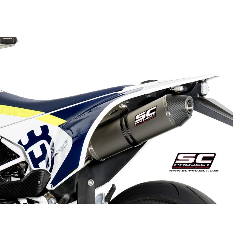 Uitlaatdemper CRS titanium Husqvarna 701 (16-20)