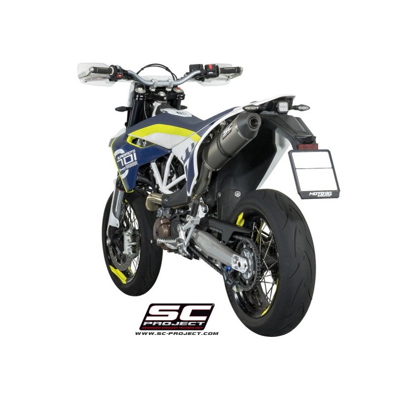 Uitlaatdemper CRS titanium Husqvarna 701 (16-20)