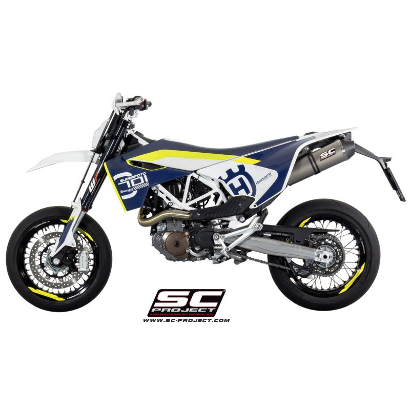 Uitlaatdemper CRS titanium Husqvarna 701 (16-20)