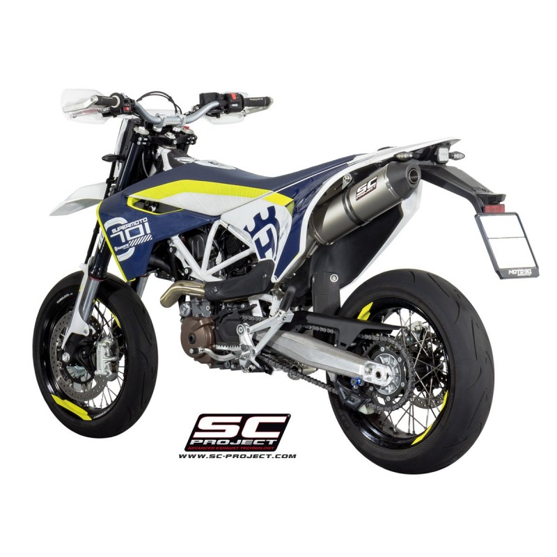 Uitlaatdemper CRS titanium Husqvarna 701 (16-20)