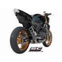 Uitlaatdemper Oval carbon Kawasaki Z750-R (07-14)