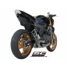 Uitlaatdemper Oval carbon Kawasaki Z750-R (07-14)