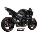 Uitlaatdemper Oval carbon Kawasaki Z750-R (07-14)