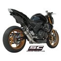 Uitlaatdemper Oval titanium Kawasaki Z750-R (07-14)