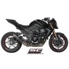 Uitlaatdemper Oval R60 carbon Kawasaki Z750-R (07-14)