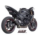 Uitlaatdemper Oval R60 carbon Kawasaki Z750-R (07-14)