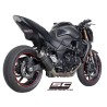 Uitlaatdemper Oval R60 carbon Kawasaki Z750-R (07-14)