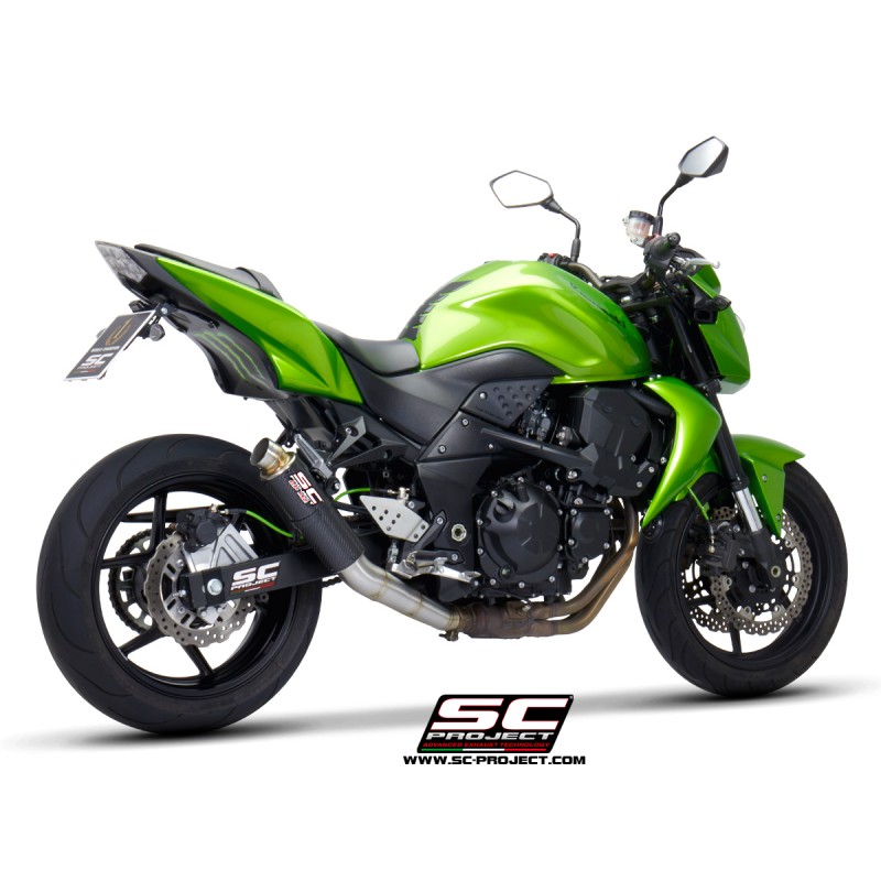 Uitlaatdemper GP-M2 carbon Kawasaki Z750-R (07-14)