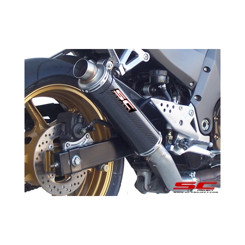 Uitlaatdemper GP titanium Kawasaki Z750 (04-06)