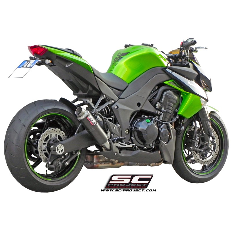 Uitlaatdempers GP-M2 carbon Kawasaki Z1000-SX (10-13)