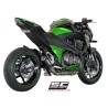 Uitlaatdemper CR-T titanium Kawasaki Z800 (12-16)