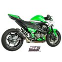 Uitlaatdemper Oval carbon Kawasaki Z800 (12-16)