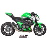 Uitlaatdemper Oval carbon Kawasaki Z800 (12-16)