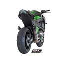 Uitlaatdemper Oval titanium Kawasaki Z800 (12-16)