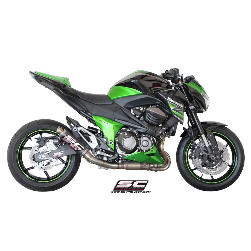 Uitlaatdemper GP-M2 carbon Kawasaki Z800 (12-16)