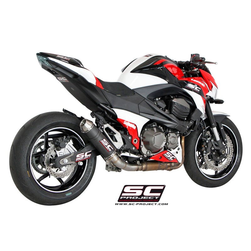 Uitlaatdemper GP-EVO carbon Kawasaki Z800 (12-16)