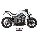 Uitlaatdempers GP-Tech carbon Kawasaki Z1000 (14-16)