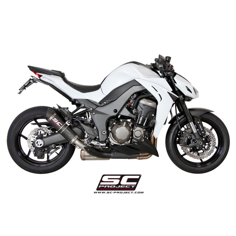 Uitlaatdempers GP-Tech carbon Kawasaki Z1000 (14-16)