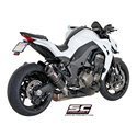 Uitlaatdempers GP-Tech carbon Kawasaki Z1000 (14-16)