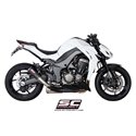 Uitlaatdempers CR-T carbon Kawasaki Z1000 (14-16)