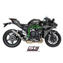 Uitlaatdemper GP70-R titanium Kawasaki Ninja H2 (15-20)