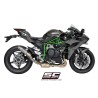 Uitlaatdemper GP70-R titanium Kawasaki Ninja H2 (15-20)