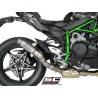 Uitlaatdemper GP70-R titanium Kawasaki Ninja H2 (15-20)