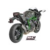 Uitlaatdemper GP70-R titanium Kawasaki Ninja H2 (15-20)