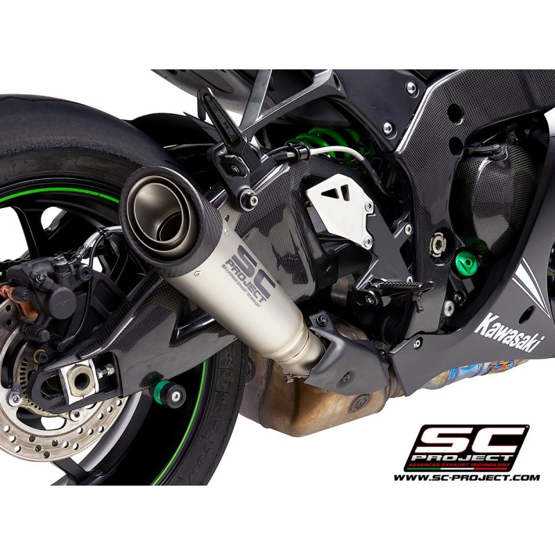 Uitlaatdemper S1 titanium Kawasaki ZX-10R-RR (16-20)