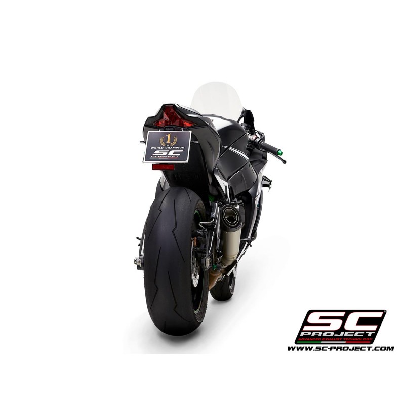 Uitlaatdemper S1 titanium Kawasaki ZX-10R-RR (16-20)