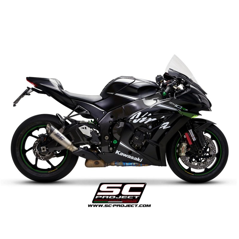 Uitlaatdemper S1 titanium Kawasaki ZX-10R-RR (16-20)