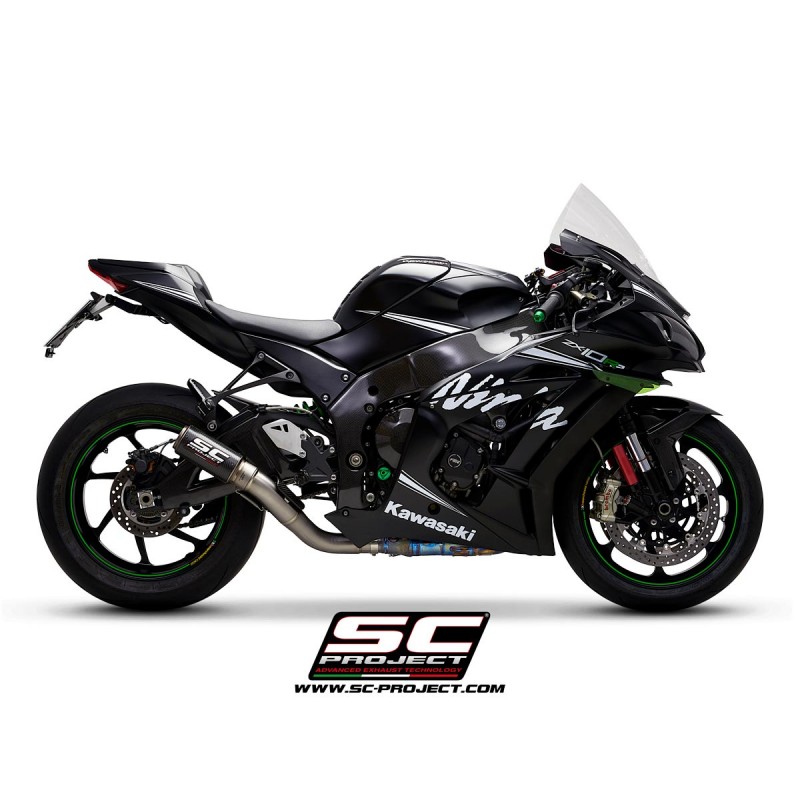 Uitlaatdemper CR-T carbon Kawasaki ZX-10R-RR (16-20)