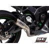 Uitlaatdemper CR-T titanium Kawasaki ZX-10R-RR (16-20)