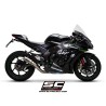 Uitlaatdemper CR-T titanium Kawasaki ZX-10R-RR (16-20)