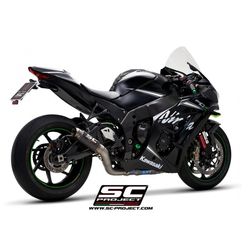 Uitlaatdemper GP70-R carbon Kawasaki ZX-10R-RR (16-20)