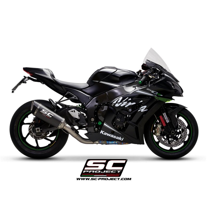 Uitlaatdemper SC1-R carbon Kawasaki ZX-10R-RR (16-20)