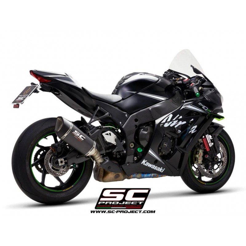 Uitlaatdemper SC1-R carbon Kawasaki ZX-10R-RR (16-20)