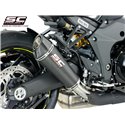 Uitlaatdempers Conical carbon Kawasaki Z1000 (17-21)