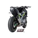 Uitlaatdemper SC1-R titanium Kawasaki Z900 +A2 (17-20)